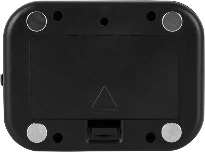 Salter Kitchen Digital Display Count up or Countdown Timer, Adjustable Loud Beeper, Large Start/Stop Button, Memory Function, Magnetic or Self Standing-Black, Plastic