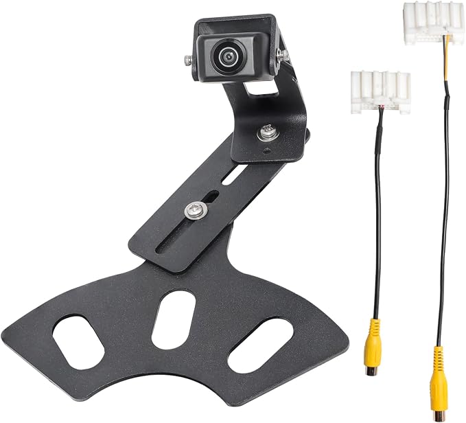 EWAY Light 2.0 Spare Tire Reverse Backup Camera for Jeep Wrangler JK Compass Commander Patriot Liberty 2007-2018, Upgrade Ajustable Brackets for Flexible Angle, Hitch Camera with 90° Ajustable Angle
