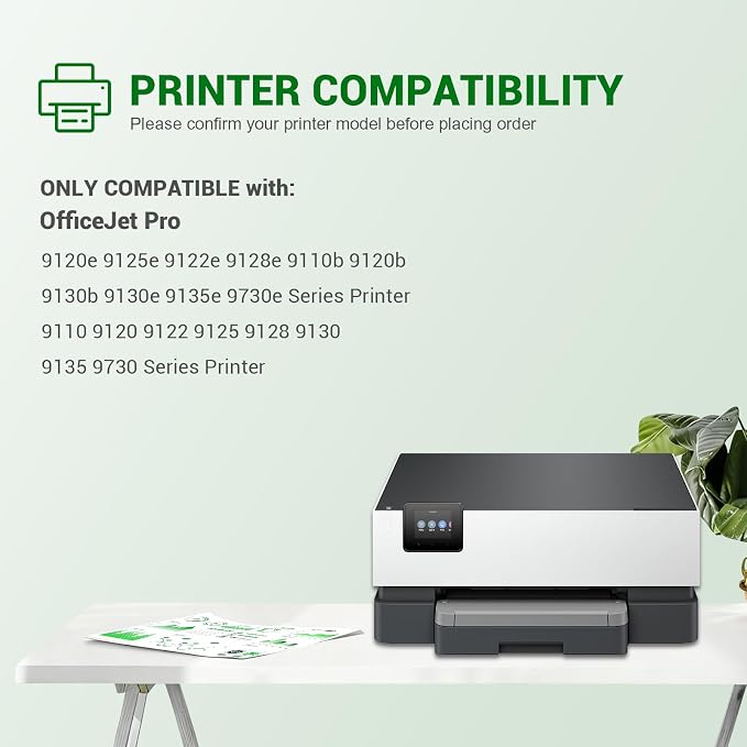 936XL 9125e 936 Ink Cartridges Combo Pack: Replacement for HP 936e 936 Ink Cartridges for HP Printers OfficeJet Pro 9125e 9120e 9730e 9135e 9130e 9130 9130b 9128e 9122e 9110b 9120b Series