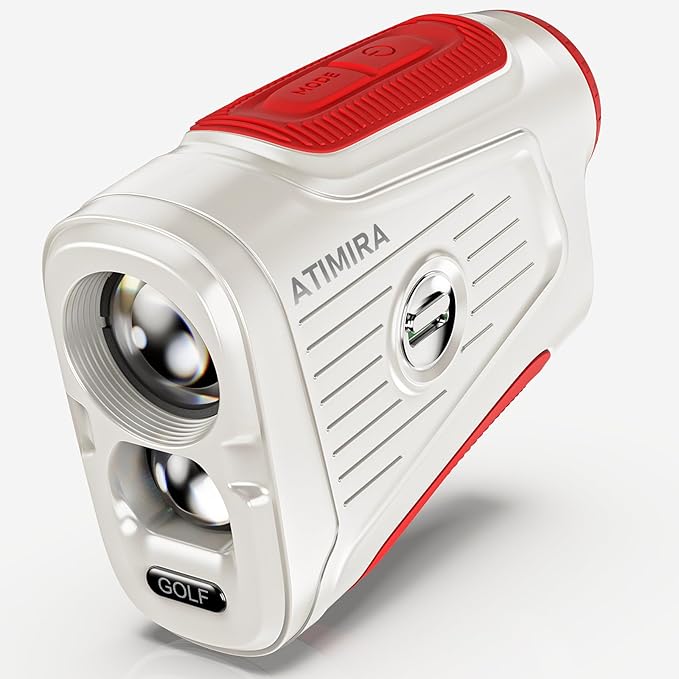 1300Yds Golf Rangefinder with Slope Switch, High-Precision Range Finder, 7X Magnification, Flag Lock & Vibration, Magnetic & USB-C Rechargeable for Golfers