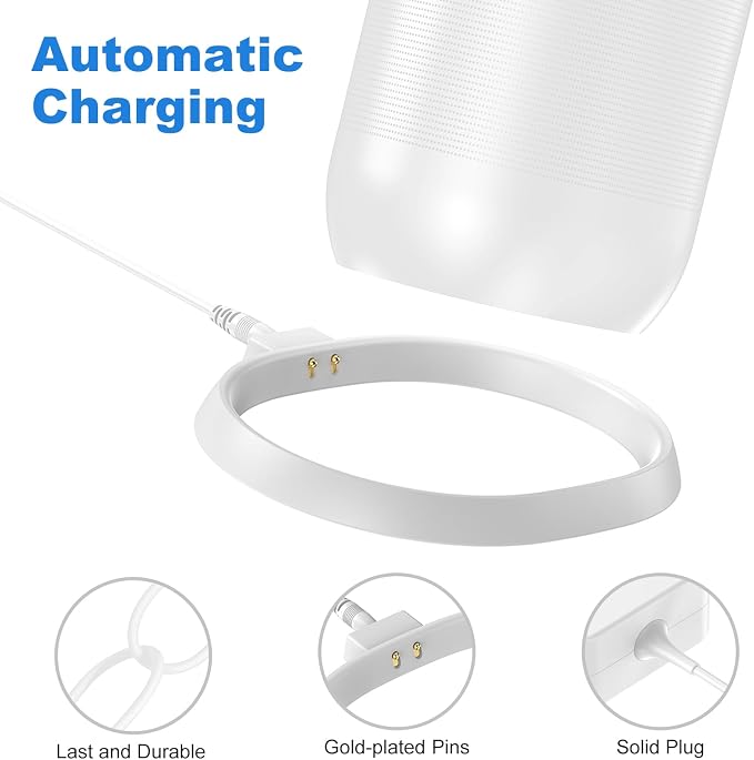 Charging Base Replacement Charger for Sonos Move Gen 2nd and 1st with 45W Adapter(White)