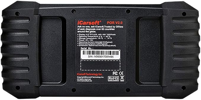 iCarsoft Auto Diagnostic Scanner POR V2.0
