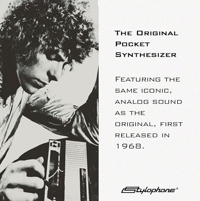Stylophone The Original Pocket Electronic Synthesizer | Synth Musical Instrument | Synthesizer Keyboard | Stylophone Instrument Synth