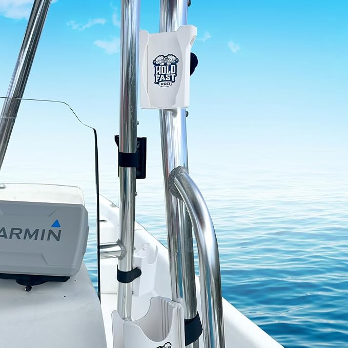 Boat Phone Holder, Marine Cell Phone Holder for Boat | Adjustable and Secure Marine Smartphone Mount, Durable Boating Accessory Made for Outdoor Conditions