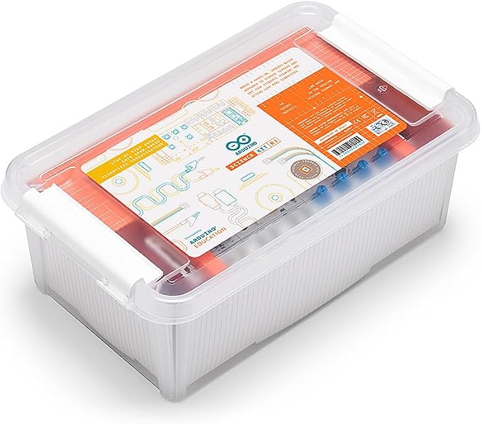 Arduino Science Kit R3 [AKX00045] - Complete STEM Kit for Hands-On Learning in Physics, Chemistry & Electronics | Includes Sensors, Components, & Interactive Projects