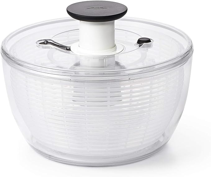 Silonn Ice Makers Countertop & OXO Good Grips Large Salad Spinner - 6.22 Qt., White