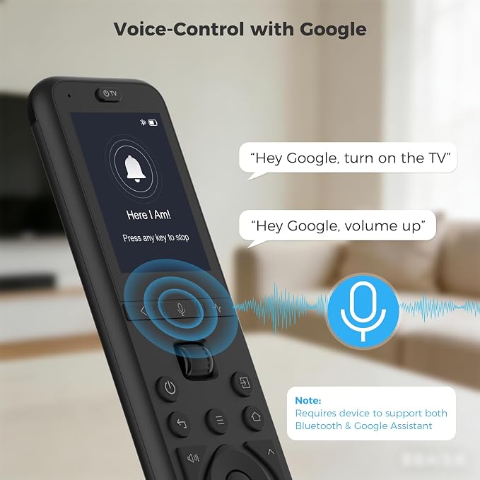 SofaBaton U3 Universal Remote with One Touch Macros, All in One Universal Remote Control with Customize App, Compatible with IR/Bluetooth/RF Devices,Work with Google Voice Devices