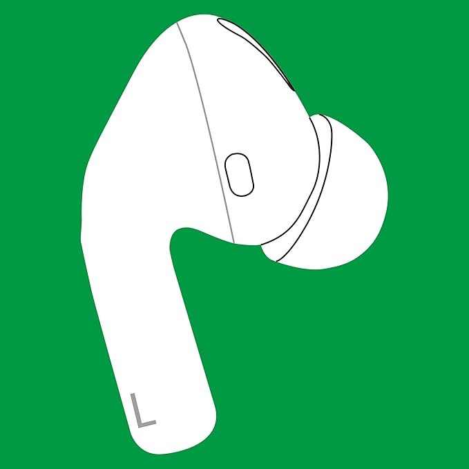 Meenova A2084 Left Earbud Replacement, Single Left Ear Side Only for Original Pod Pro 1st Gen, Compatible with OEM Pods Pro Charging Case A2190, Genuine A2083 Air Pros 1 L