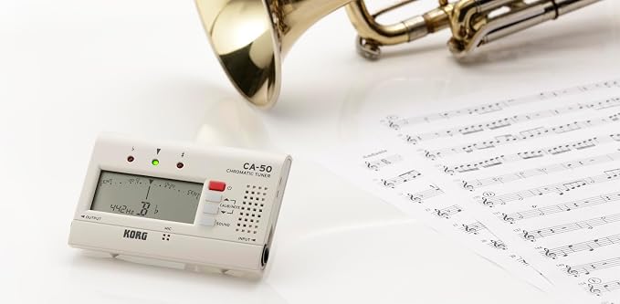 Korg CA-50 Chromatic Tuner for Orchestral Instruments w/ Memory Backup and Auto Power-Off Function