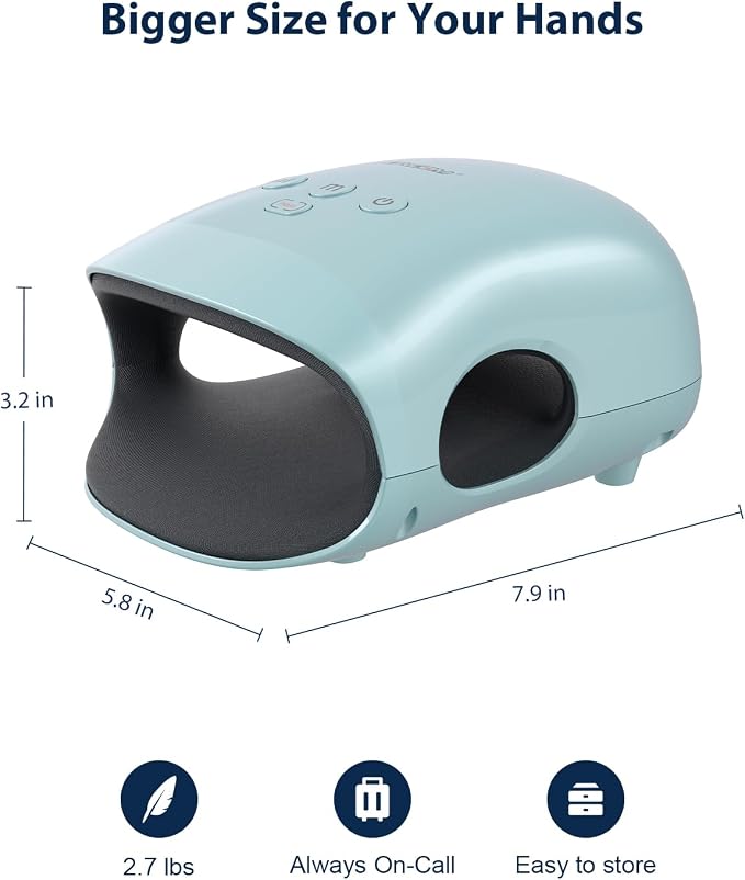 CINCOM Hand Massager - Cordless Hand Massager with Heat and Compression for Arthritis and Carpal Tunnel