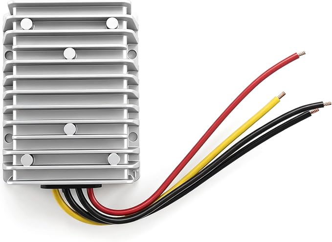 DC 12V to DC 36V Power Converter 10A 360W, Auto Boost Regulator Step-Up Voltage Supply Module for Car, Truck, Golf Cart, Ship, with Overload/Over-Temperature Protection