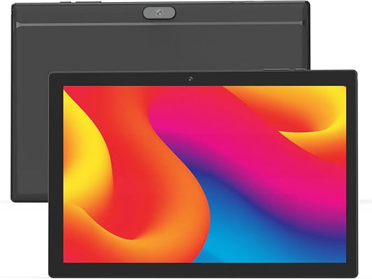 Android 15 Tablet 10 Inch Tablet, DDR4 8GB RAM 32GB Storage Tablets, Support 1TB Expand 2MP+8MP Dual Camera 10 IN Tab, WiFi6 Bluetooth 6000mAh Battery, 1280*800 10.1'' IPS HD Touch Screen Tableta.