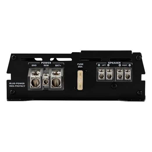 JENSEN JA-Series JA2CH Class-D High-Performance 2-Channel Car Audio Amplifier | Truck, Motorcycle, ATV, Golf Cart | 600 Watts Peak Power | Efficient Compact Design | CTA-2006-D Certified | Bridgeable