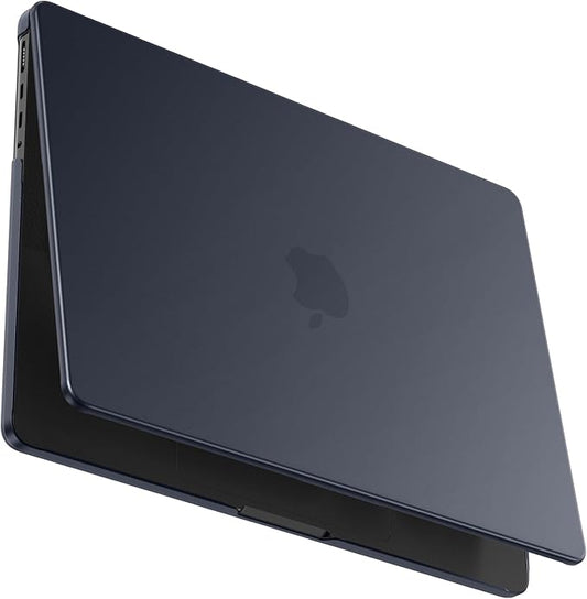 BlueSwan Matte Case for MacBook Pro 14 M5 M4 M3 M2 M1 Pro/Max 2026-2021, Compatible A3426 A3427 A3434 A3401 A3112 A2992 A2918 A2779 A2442, Hard Shell Protective Cover, Matte Midnight