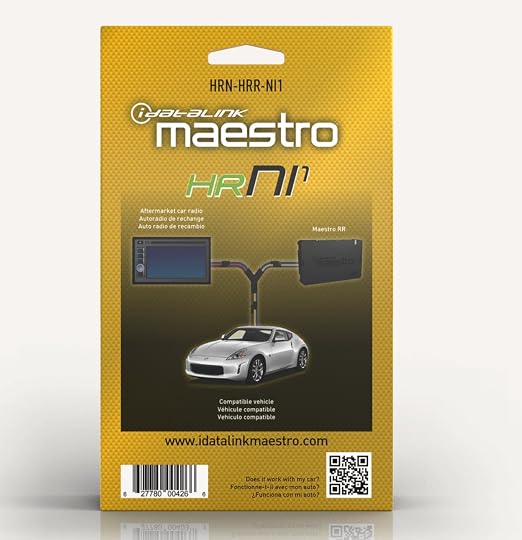 Idatalink Maestro HRN-HRR-NI1 Plug and Play Radio Replacement Harness for Select 2007-2020 Nissan Vehicles (ADS-MRR or ADS-MRR2 Module Required)