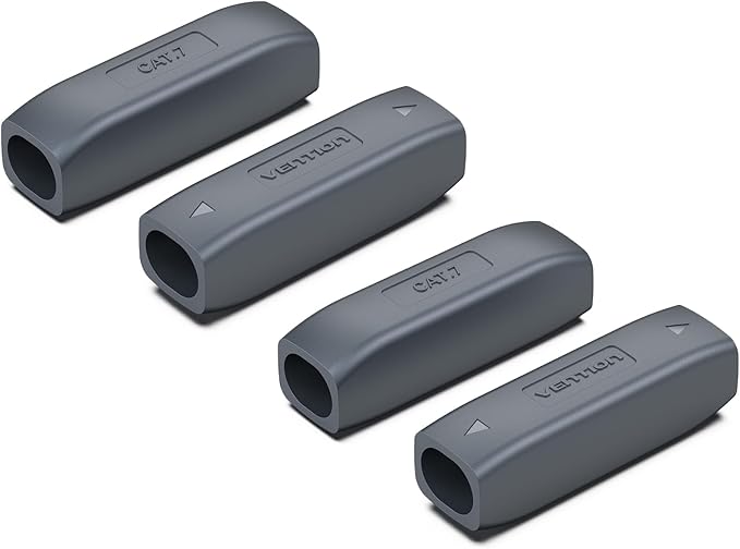 VENTION starlink Cable Coupler for Starlink Gen 3, IP68 Waterproof Connector,Extension to RJ45 Cable Compatible for Starlink Ethernet Adapter Gen 3/Mini Dish and Router,Support Cat6 Cable-4PCS