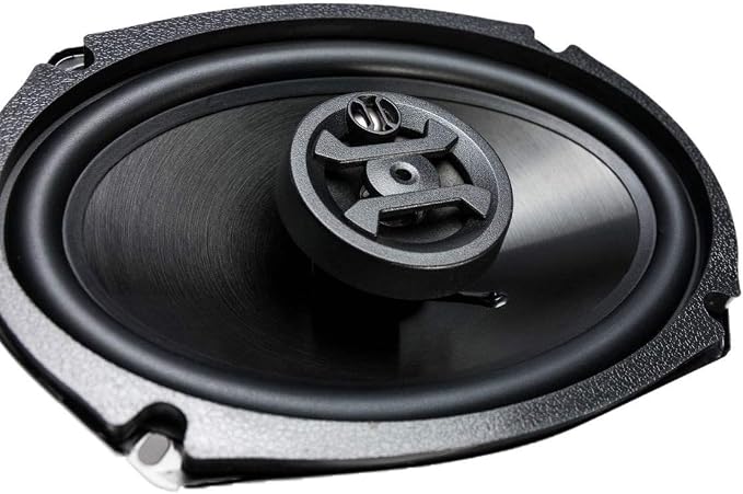 Hifonics Zeus ZS-693, 800 Watt 6 x 9 Inch 3 Way Car Audio Coaxial Speakers, 2 Pairs, Black