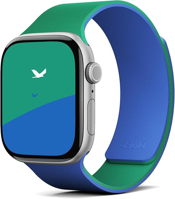 MOFT Snap Duo Watch Bands Compatible with Apple Watch, Quick Magnetic Wear, Duo-Color Design & Soft Silicone, iWatch Bands for Ultra 3/2/1, Series 11/10/9/8/7/SE/6/5/4/3/2/1, 38/40/41/42/44/45/46/49mm