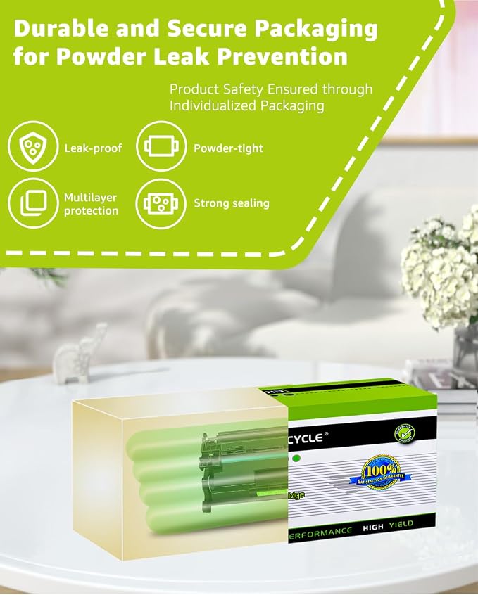 148A Toner Cartridge 4001n 4101fdw W1480A 148 Replacement Compatible for HP 148A Black Toner Cartridge Work with Laser Jet Pro 4001dw 4001dn 4001n MFP 4101fdw 4101fdn Ink Cartridge(2PCS,with Chip)