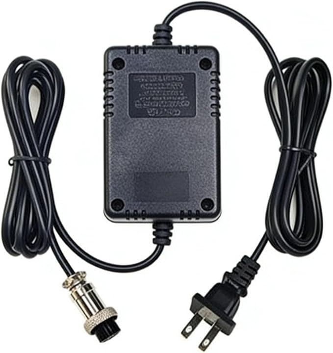 18V*2 AC Mixer Console Power Adapter， with 3-Pin Connector - for Yamaha MG16 MG82X MG10U PA-10, Stanton M304, Alesis Multimix 8 USB FX – 8, Behringer Mixer - Replacement Power Supply Cord
