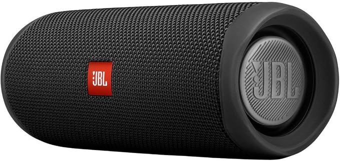 JBL Flip 5 Waterproof Portable Bluetooth Speaker - Black (Renewed)
