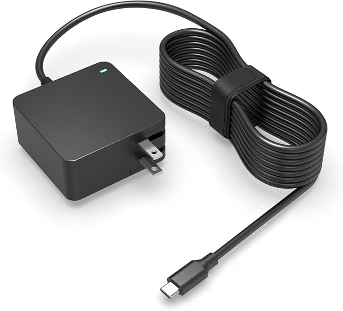 65W 45W USB-C Charger for Anker Nebula Capsule 3 Laser/3/II, Air, Vega, Solar, for XGIMI MoGo 3 Pro, 2 Pro, 4 Laser/4, 2 Plus/2 Power Adapter (UL Certified Safety)