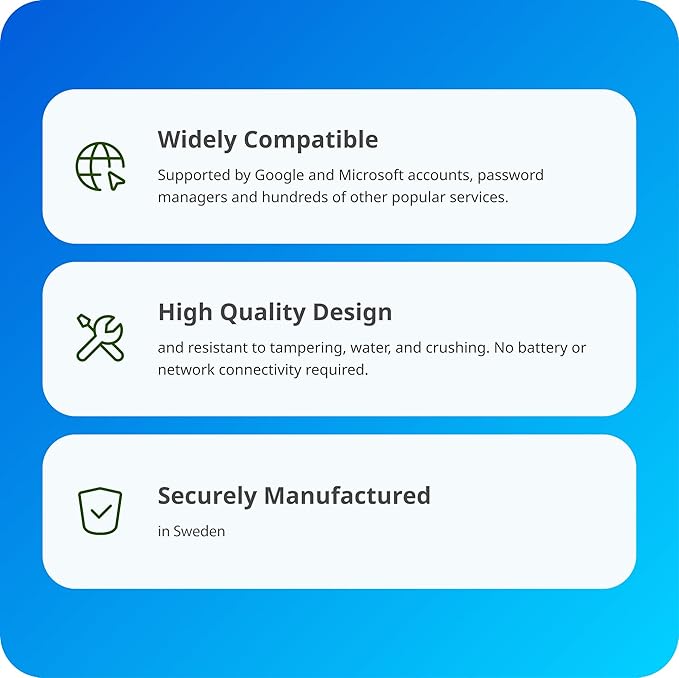 Yubico - YubiKey Bio C (FIDO Edition) - Basic Compatibility - Multi-Factor authentication (MFA) Security Key and passkey, Connect via USB-C, Biometric, FIDO Certified - Protect Your Online Accounts