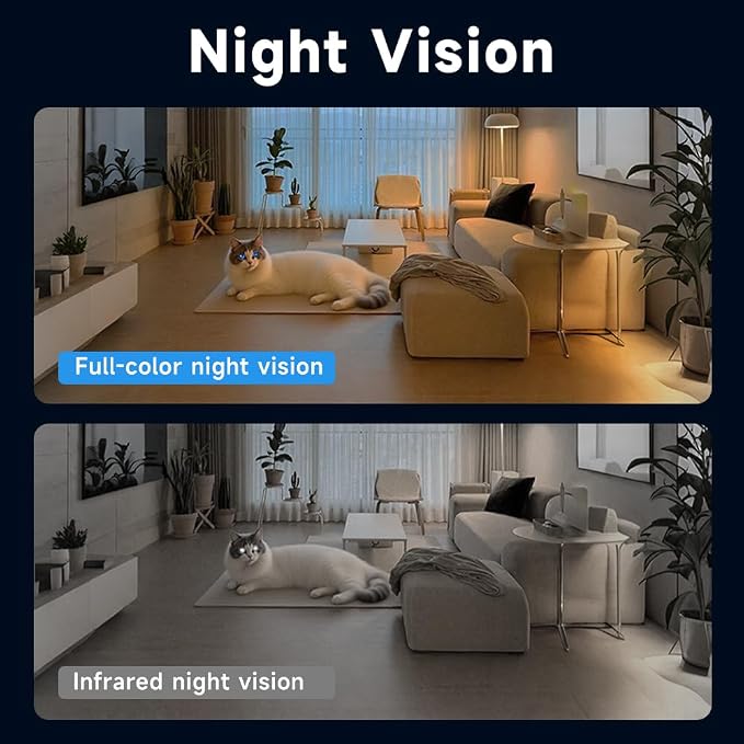 Pet Camera Robot with Cat Teaser: Battery-Operated, Movable with Phone App, 2-Way Talk, Video/Photo, Night Vision