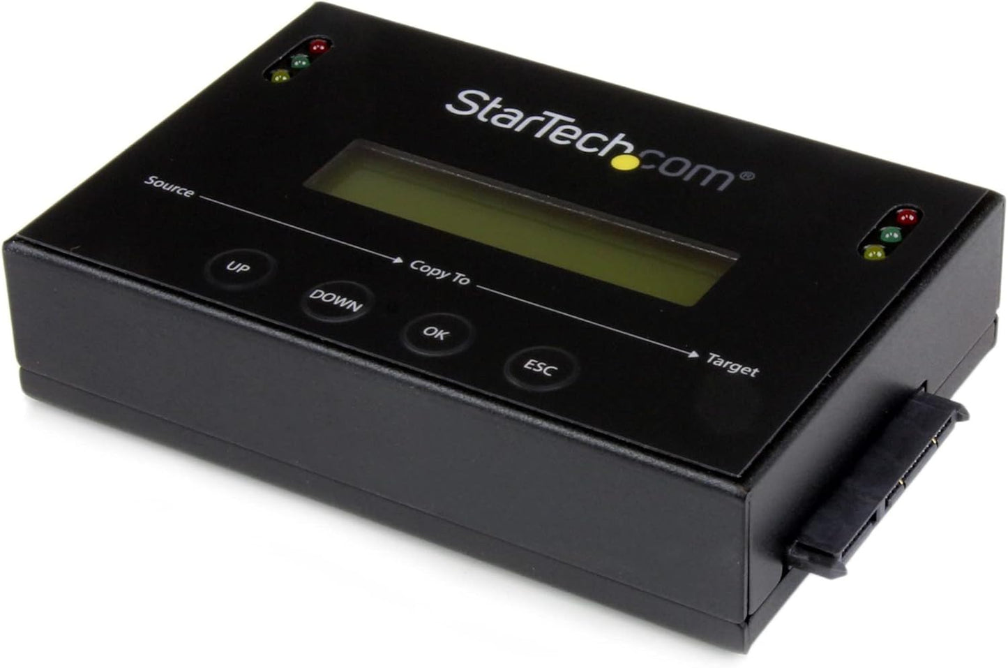 StarTech.com 1:1 Standalone Hard Drive Duplicator with Disk Image Manager for Backup and Restore & .com Standalone Hard Drive Duplicator, External Dual Bay HDD/SSD Cloner/Copier