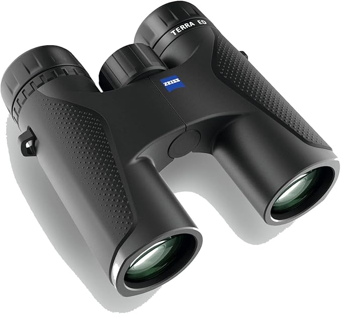 ZEISS Terra ED Binoculars 8x32 Waterproof, and Fast Focusing with Coated Glass for Optimal Clarity in All Weather Conditions for Bird Watching, Hunting, Sightseeing, Black