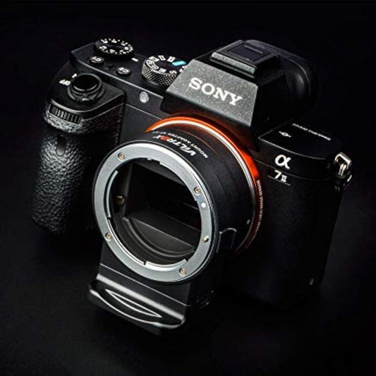 VILTROX NF-E1 Auto Focus AF Electronic Lens Mount Adapter with Aperture Control, EXIF Transmitting, VR for Nikon F Lens to Sony E Mount Camera A9 A7RIII A7RII A7III A7II A7 A7S A6500 A6300 A6400