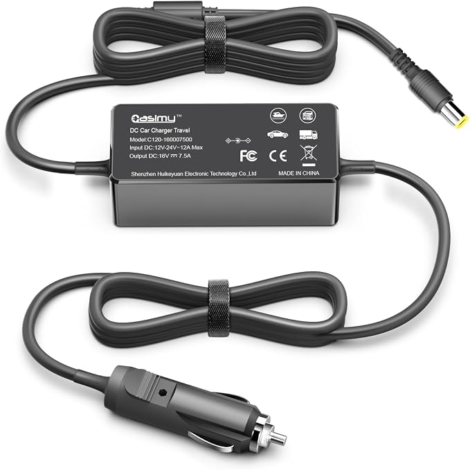 16V 120W Car Charger for Goal Zero Yeti X 300 500 700 200X 500X 1000X 1000 Core 1500X 3000X, Yeti 150 400 1000 1250 1400 3000 Portable Power Station, Sherpa 50 100 100AC 12V-24V DC Adapter Cord