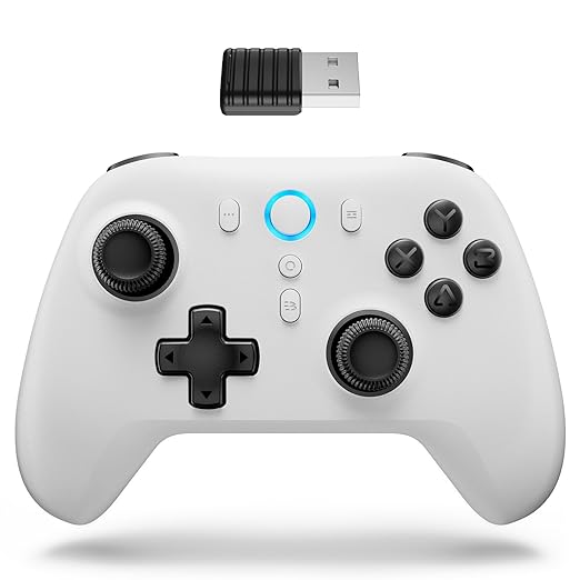 IFYOO N1 2.4G Wireless Gaming Controller, Hall Effect Trigger and Joystick, for PC Computer Laptop (Win 11/10/8/7), Steam, Android, PS3, Switch(No Gyro), Wired Game Controller Dual-Mode Gamepad