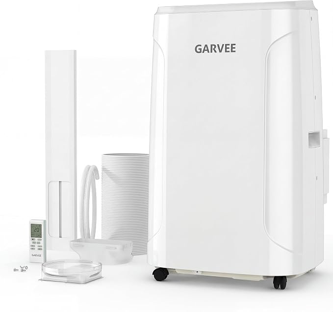 Garvee Portable Air Conditioners 14000 BTUs,1400W 850 Sq.Ft CEER 7.83