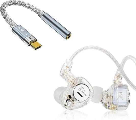 KZ Taurus and KBEAR USB C to 3.5mm Headphone Jack Adapter