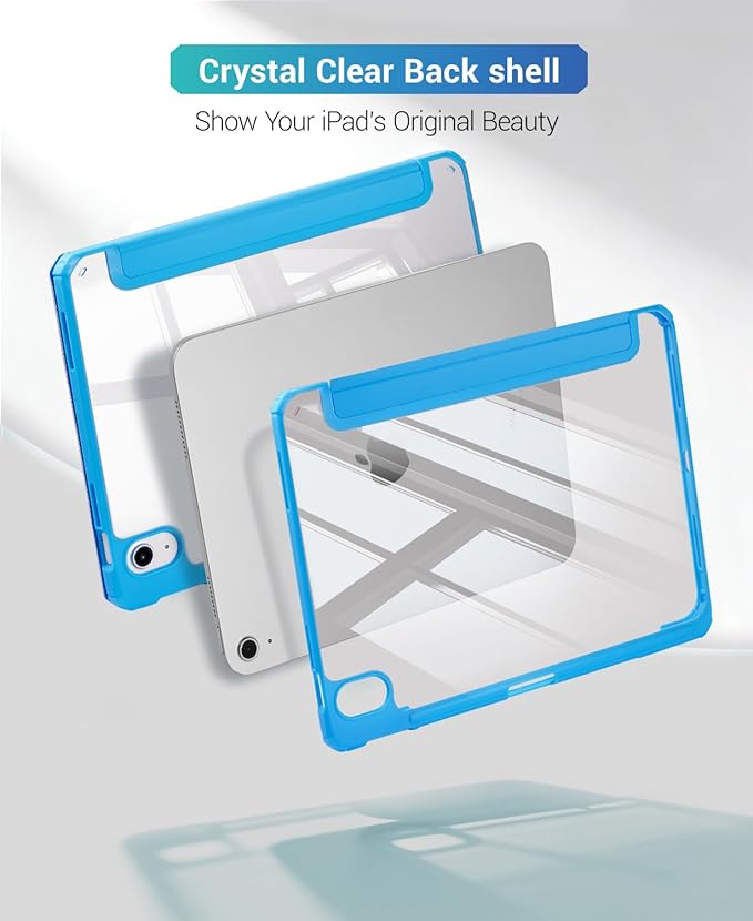 CoBak Case for iPad (A16) 11th Generation 11 Inch 2025, iPad 10th Generation Case 10.9 Inch 2022 - Protective Cover with Multi-Angle Includes Portrait Stand, Pencil Holder and Auto Wake/Sleep