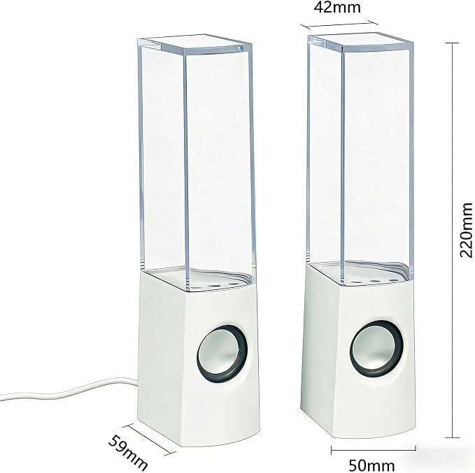 Gikfun 7 Colour LED Water Speaker with Dancing Fountain Light Show Sound Effect EK8485