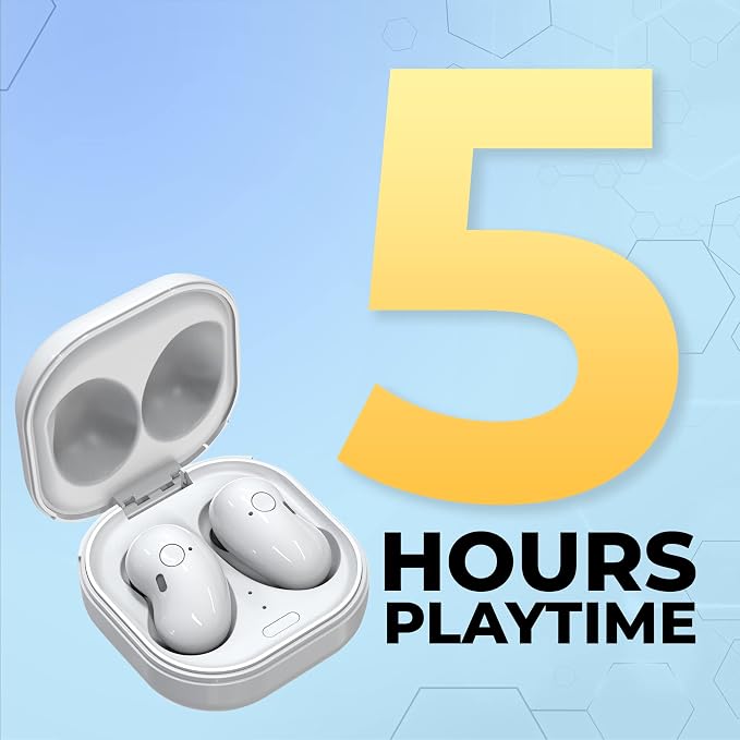 Coby Wireless Bluetooth Earbuds with Charging Case, in-Ear Headphones with Built-in Microphone, Touch Controls, Stereo Sound, USB-C Charging, Compatible with iPhone & Android