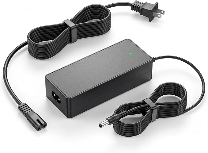 VHBW 42V 2A E-Bike Charger Compatible with Aventon Pace 350 350.2 350.3, Soltera SS 7S Soltera 2 2.5, Replacement Adapter for 36V Lithium Battery, 8.86 ft Cable
