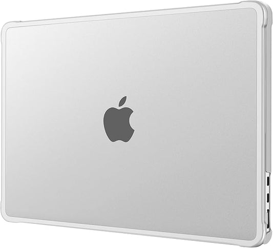 MOSISO Compatible with MacBook Air 13 inch Case M5 2026 M4 2025 M3 M2 2024-2022 A3449 A3240 A3113 A2681, Seamlessly Closes Anti-Crack&Anti-Fingerprints Hard Shell for MacBook Air 13.6, Matte Clear