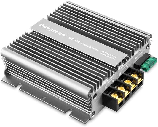 Daygreen 12V/24V/36V to 48V 10A 480W DC-DC Boost Converter, Non-Isolated Step Up Voltage Regulator for Starlink Gen 3 Dishy (RV, Truck, Off-Grid)