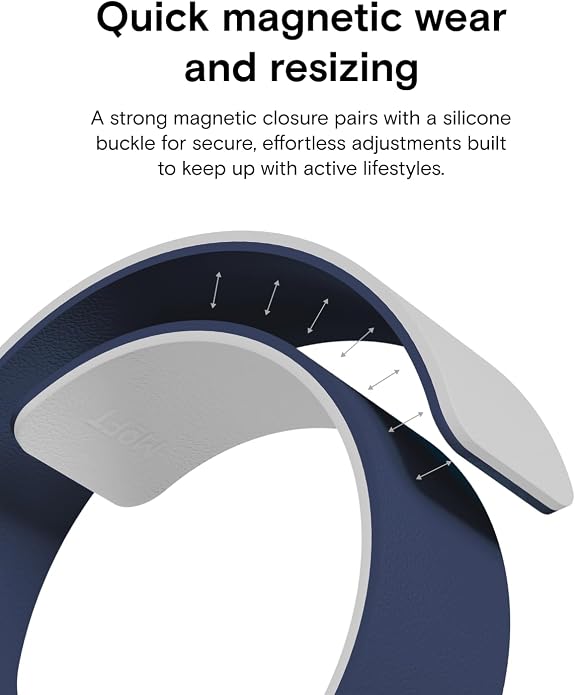 MOFT Snap Duo Watch Bands Compatible with Apple Watch, Quick Magnetic Wear, Duo-Color Design & Soft Silicone, iWatch Bands for Ultra 3/2/1, Series 11/10/9/8/7/SE/6/5/4/3/2/1, 38/40/41/42/44/45/46/49mm