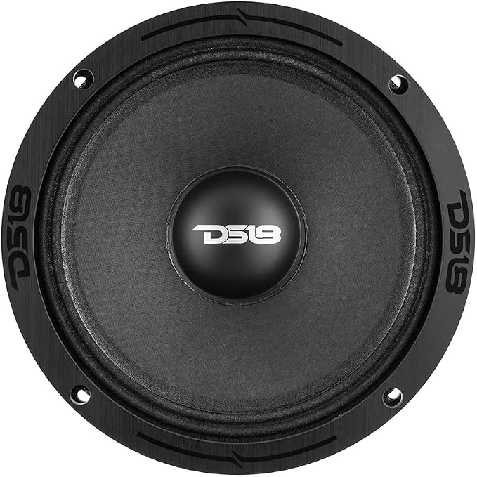 DS18 PRO-ZXI8M 8" Car Audio Mid-Range Loudspeaker 600 Watts 8-Ohm (1 Speaker)