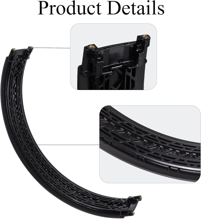 Studio Pro Replacement Headband & Hinge Replacement for Beats Studio Pro Headphone,Durable Parts Accessories Repair Kit Set(Black)