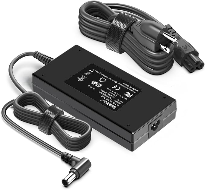 19.5V 180W Power Cord Compatible with Sony TV Bravia X900E XBR-55X900E XBR-49X900E KDL-55W800B KD-55SD8505BU KD-50SD8005 XBR-49X805E KD-55X8566D KD-55X8500D XBR-55X800E XBR49X900E Charger