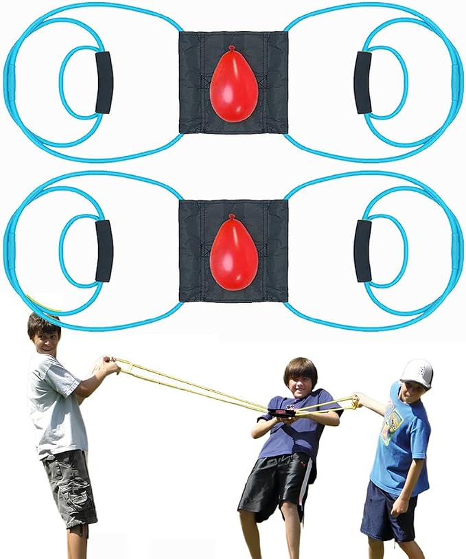 Water Balloon Launcher (blue-2);water balloon slingshot Beast 300-yard