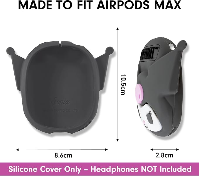 Sonix x Sanrio Protective Case for AirPods Max 2 & 1 | Silicone Headphones Cover | Kuromi