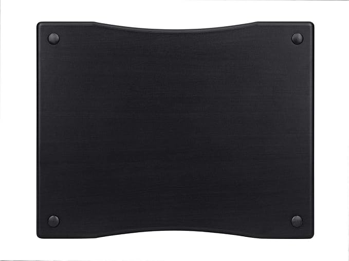 Monolith Amplifier/Component Stand XL - Open Air Design, Scratch-Resistant, Hold up to 200Lbs., Perfect Way to Organize AV Components, Black