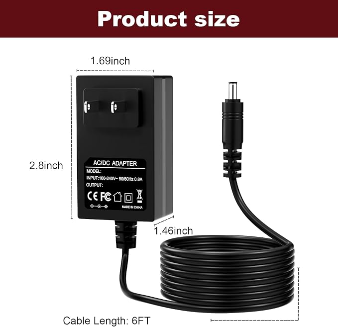 Charger for Radio Flyer 940Z 940P 940PZ Compatible with Ultimate Go-Kart Model 940 Battery Power Adapter Cord