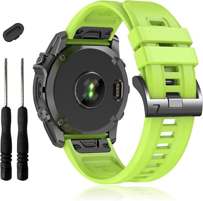 EZMVZKU 26mm Easyfit Straps for Garmin Fenix 8 AMOLED/8 Pro 51mm/7X/7XPro Sapphire Solar Watchands Replacement for Fenix 6X/6X Pro/5X/5X Plus/Enduro 3/2/Quatix 8/epix Pro/Descent Mk3i/Tactix 8 51mm